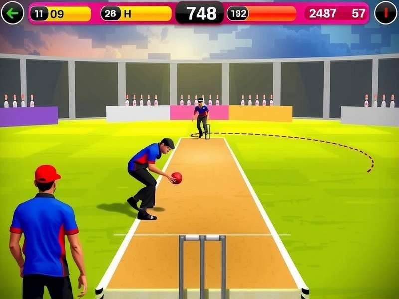 Dhobi Ghat Fast Bowler gameplay screenshot